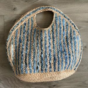 Antik Kraft Braided Denim Braided Bag
